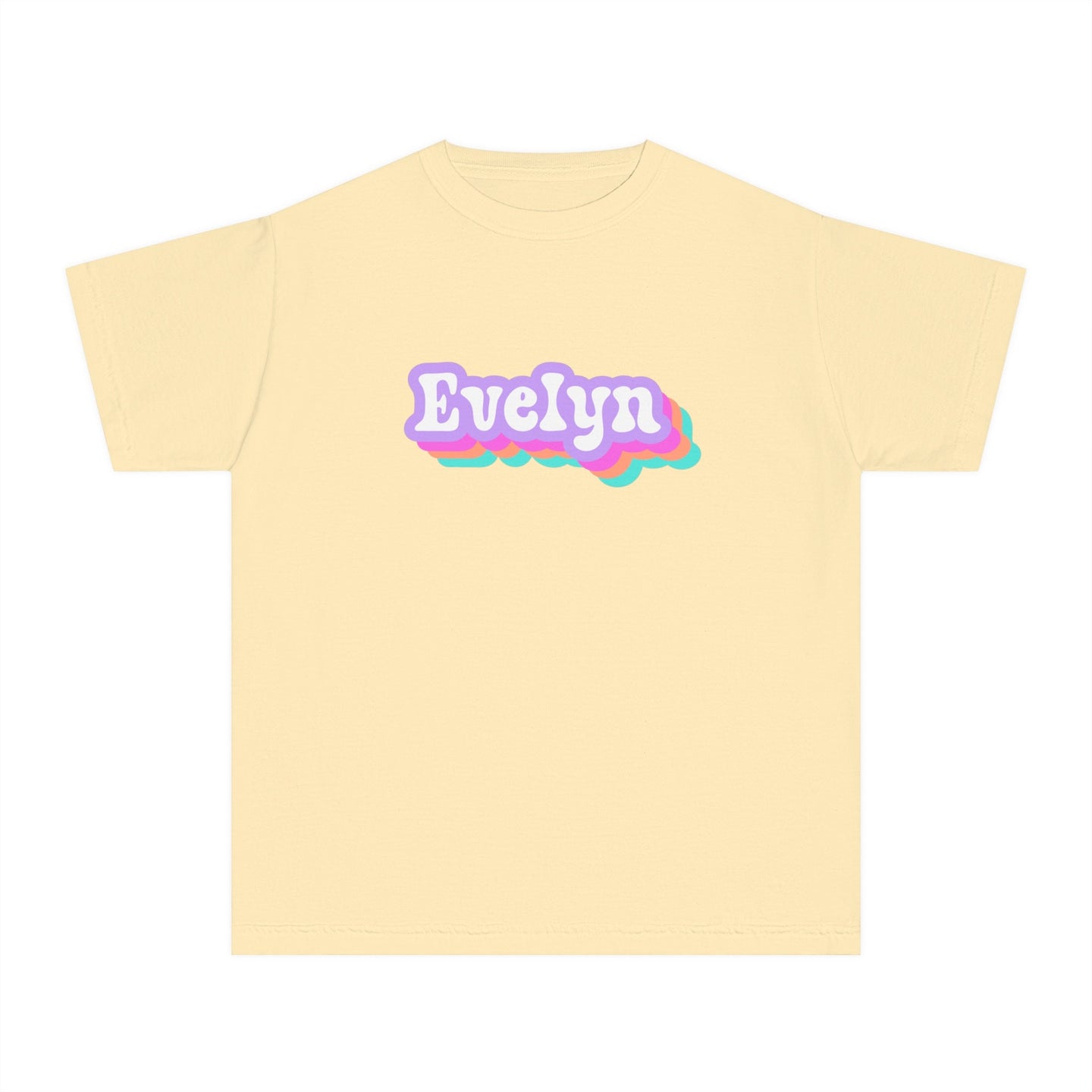 Retro Kids Name Shirt, Personalized Kids Shirt, Personalized Girl Name Shirt, Custom Name Boy Girl Tshirt, Custom Girl Tee, Custom Boy Tee